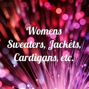 Sweaters/Sweat Shirts/Jackets/cardigans, etc.